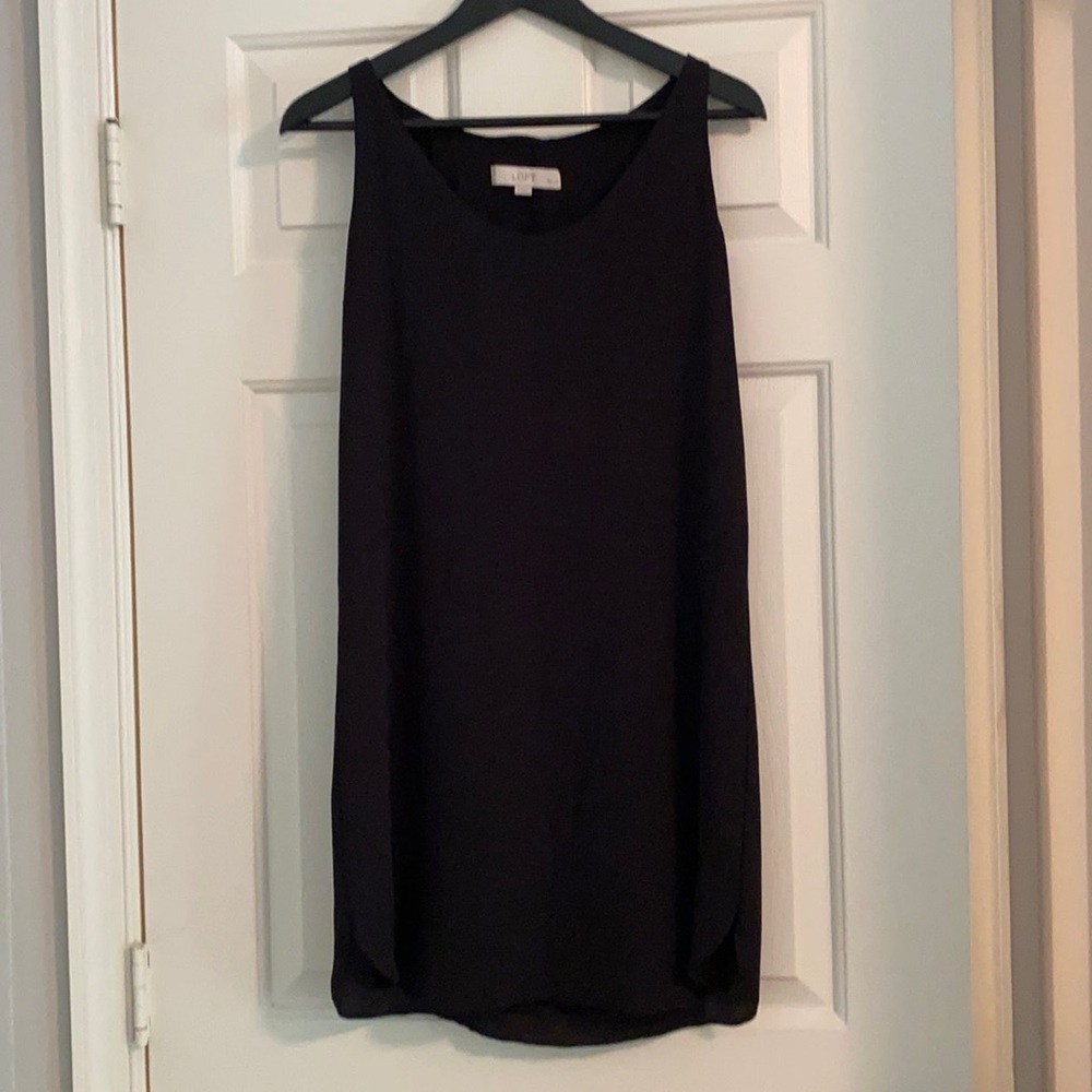 Loft - Basic Black Summer Dress